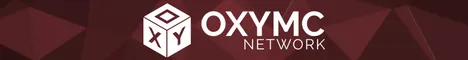 OxyMC Network Minecraft Java server banner
