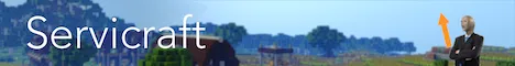 Servicraft Minecraft Java server banner
