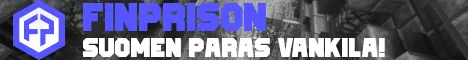 Finprison Minecraft Java server banner