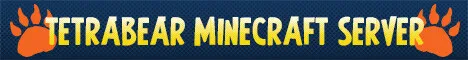 TetrabearMC Minecraft Java server banner