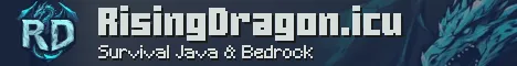 The purgecraft Minecraft Java server banner