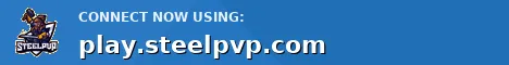 Steel PvP Minecraft Java server banner