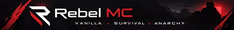 RebelMC Minecraft Java server banner