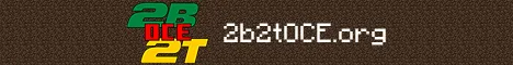 2b2t Oceania Minecraft Java server banner