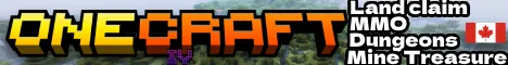 OneCraft Minecraft Java server banner