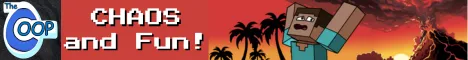 The Coop Minecraft Java server banner