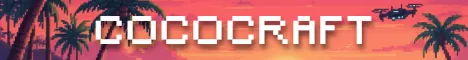 CocoCraft Minecraft Java server banner