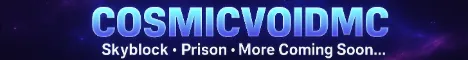 Cosmyr SMP Minecraft Java server banner