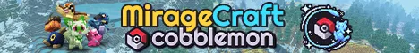 Miragecraft Minecraft Java server banner