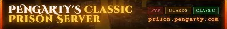 Pengarty Minecraft Java server banner
