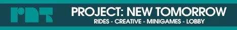 Projectnewtomorrow Minecraft Java server banner