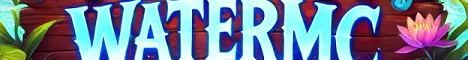 WaterMC Minecraft Java server banner