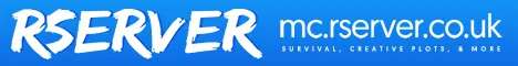 Rserver Minecraft Java server banner
