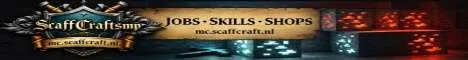 Scaffcraft Minecraft Java server banner