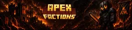 ApexFactions Minecraft Java server banner
