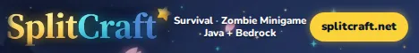 SplitCraft Minecraft Java server banner