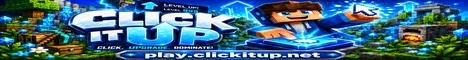 ClickItUp Minecraft Java server banner