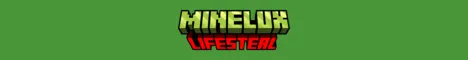 Minelux Lifesteal Minecraft Java server banner