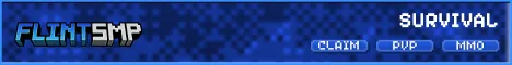 FlintSMP Minecraft Java server banner