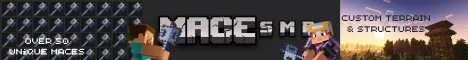 Mace SMP Minecraft Java server banner