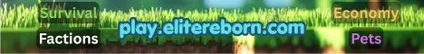 Elite Reborn Minecraft Java server banner
