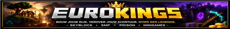 EuroKings Minecraft Java server banner
