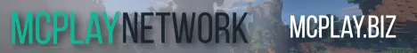 Mcplay Minecraft Java server banner