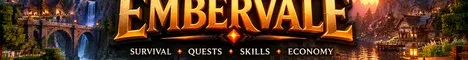 Embervale Minecraft Java server banner