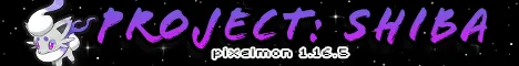 Projectshiba Minecraft Java server banner