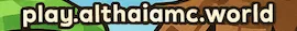 Althaiamc Minecraft Java server banner