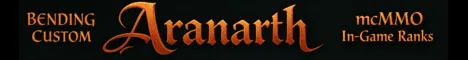 Aranarth Minecraft Java server banner