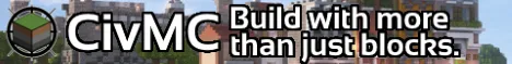 Civmc Minecraft Java server banner