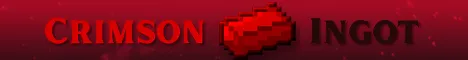 Crimsoningot Minecraft Java server banner