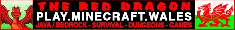 Minecraft Minecraft Java server banner