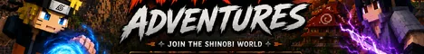 Narutoadventures Minecraft Java server banner