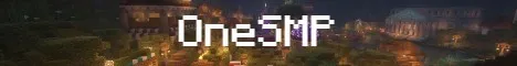 Onesmp Minecraft Java server banner