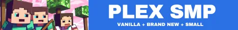Plexsmp Minecraft Java server banner
