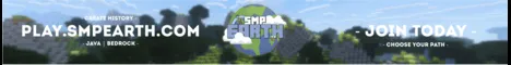 Smpearth Minecraft Java server banner
