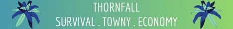 Thornfall Minecraft Java server banner