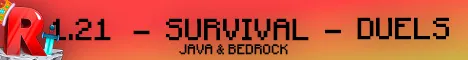 Redishsmp Minecraft Java server banner