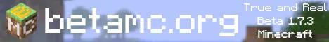 Betamc Minecraft Java server banner