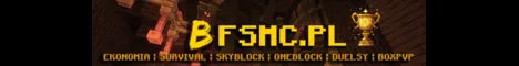 Bfsmc Minecraft Java server banner