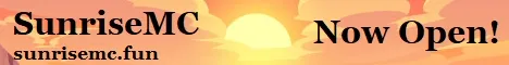 Sunrisemc Minecraft Java server banner