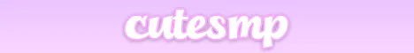 CuteSMP Minecraft Java server banner