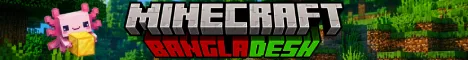 Minecraft Bangladesh Minecraft Java server banner