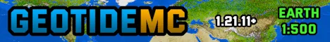 GeotideMC Minecraft Java server banner