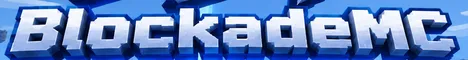 BlockadeMC Minecraft Java server banner