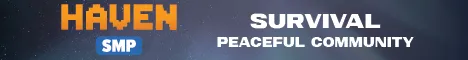 Peaceful Haven Minecraft Java server banner