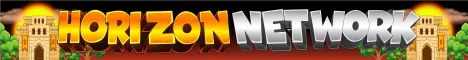 Horizon Network Minecraft Java server banner