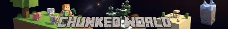 ChunkedWorld Minecraft Java server banner